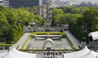日本广岛悼念原爆80周年 市长冀废除核武成为共识