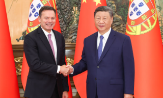 【视频】习近平晤葡萄牙总理 称愿与葡方发挥澳门独特桥梁作用
